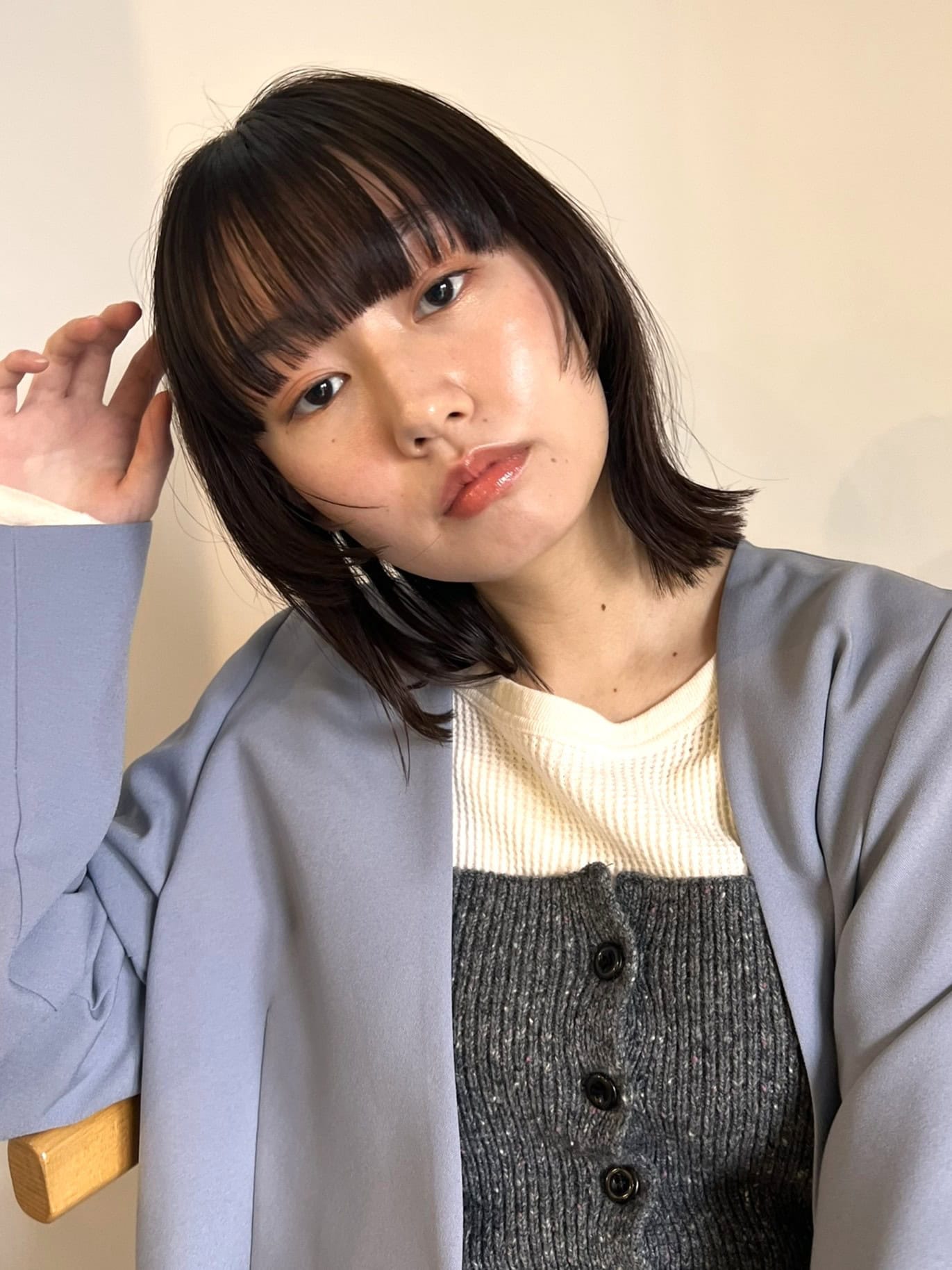 30代ヘアスタイル、ミディアム、SOIE omotesando