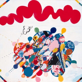 山崎つる子《作品》1963 年　兵庫県立美術館蔵（山村コレクション）　© Estate of Tsuruko Yamazaki courtesy of LADS Gallery, Osaka and Take Ninagawa,Tokyo