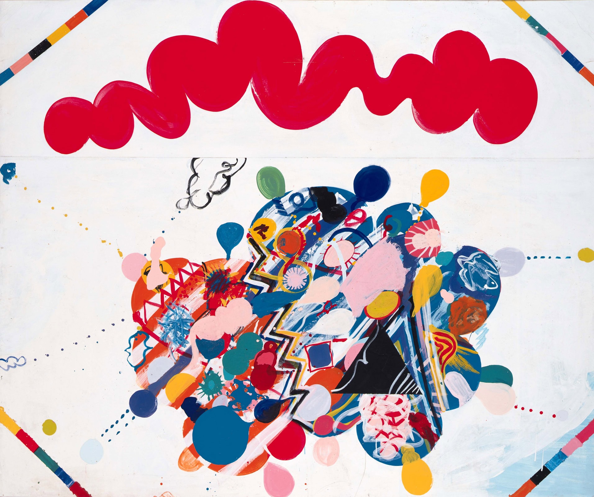 山崎つる子《作品》1963 年　兵庫県立美術館蔵（山村コレクション）　© Estate of Tsuruko Yamazaki courtesy of LADS Gallery, Osaka and Take Ninagawa,Tokyo