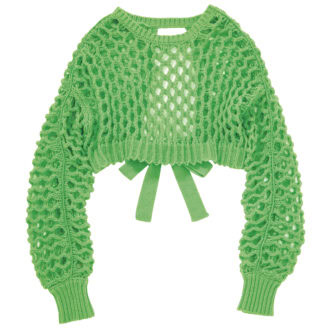 インナー次第でアレンジでき、前後でも表情が変わるマルチWAY。ボレロ￥16,940（メゾンスペシャル／メゾンスペシャル 青山店）