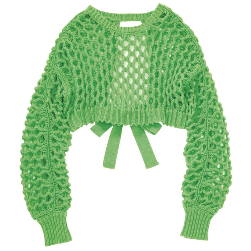 インナー次第でアレンジでき、前後でも表情が変わるマルチWAY。ボレロ￥16,940（メゾンスペシャル／メゾンスペシャル 青山店）