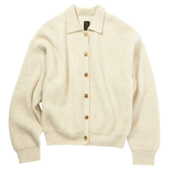 バトナーのカシミアフォックスカーディガン