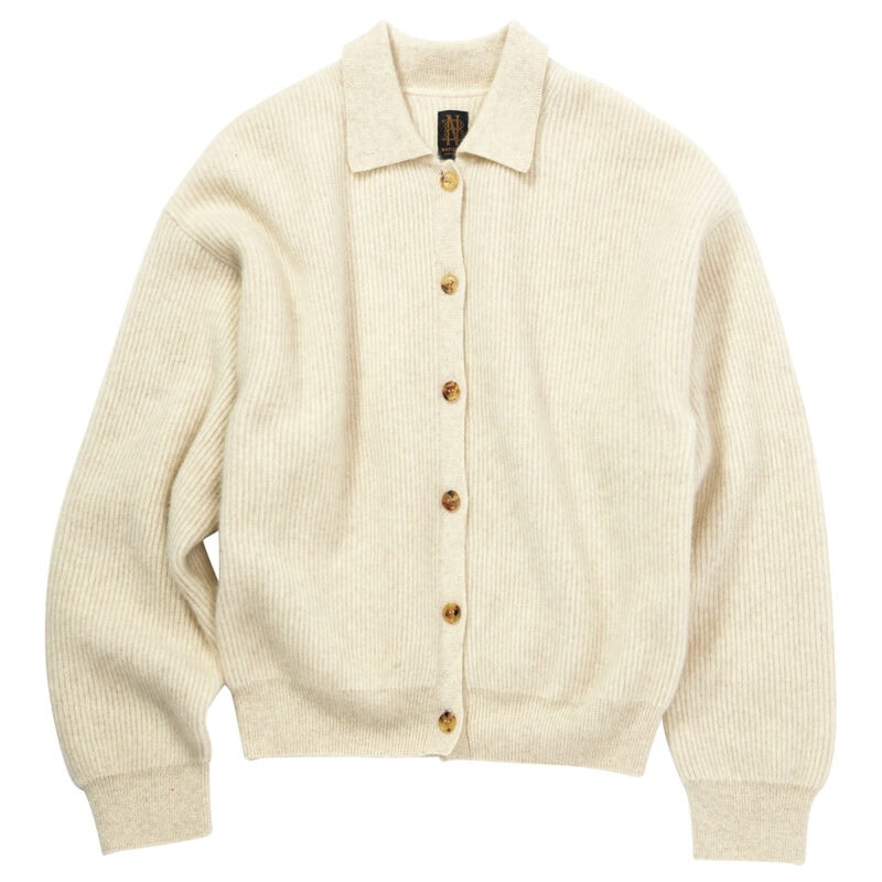 バトナーのカシミアフォックスカーディガン