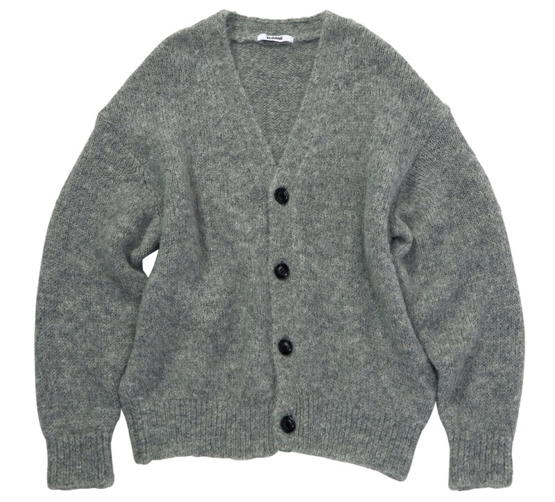スローンのアルパカ混カーディガン