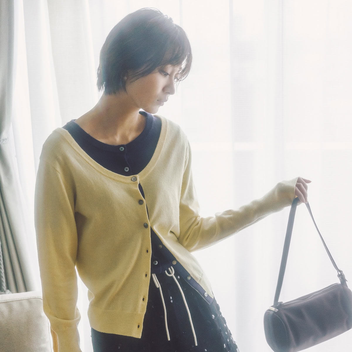 【着回し3コーデ】最強コスパはこれ！「レイヤードニットセット」1枚で劇的におしゃれになる方法