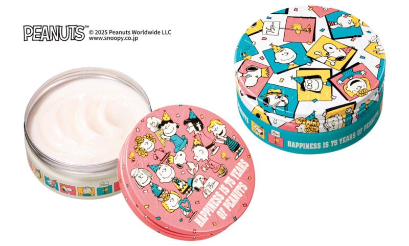 スチームクリーム <ピーナッツ> 75 ハピネス 75g 各¥2,398(ともにスチームクリーム/Sonotas)