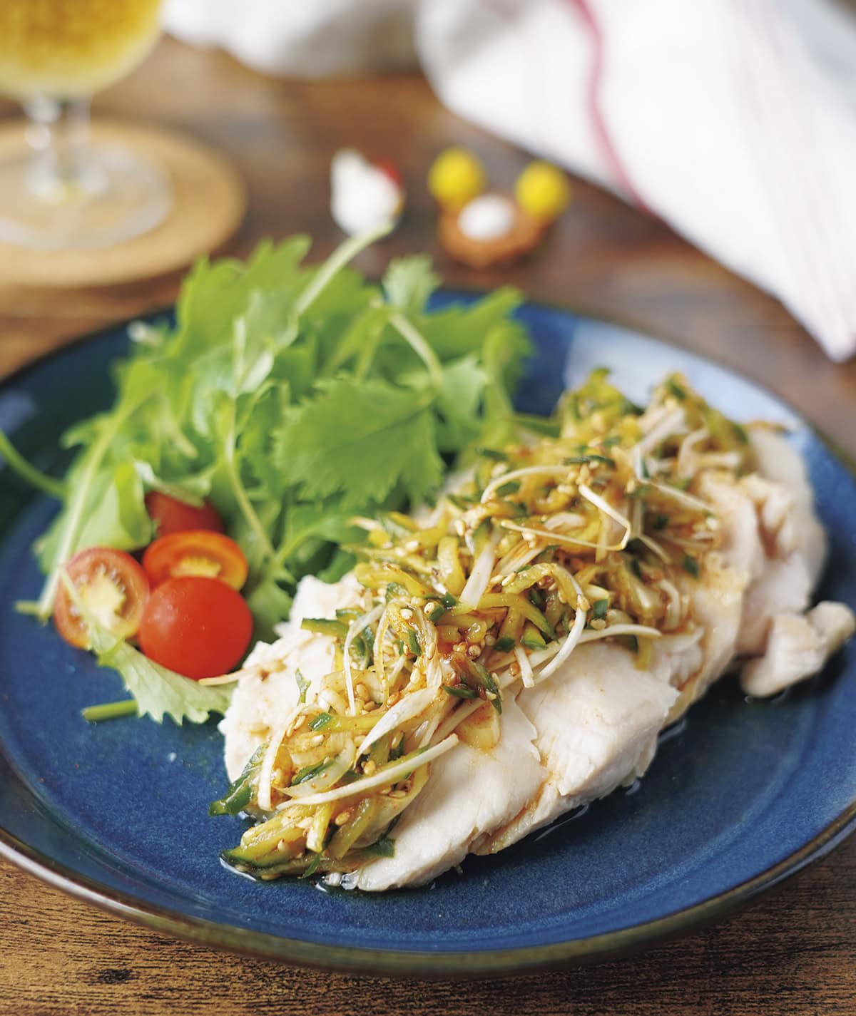 ピリ辛きゅうり鶏