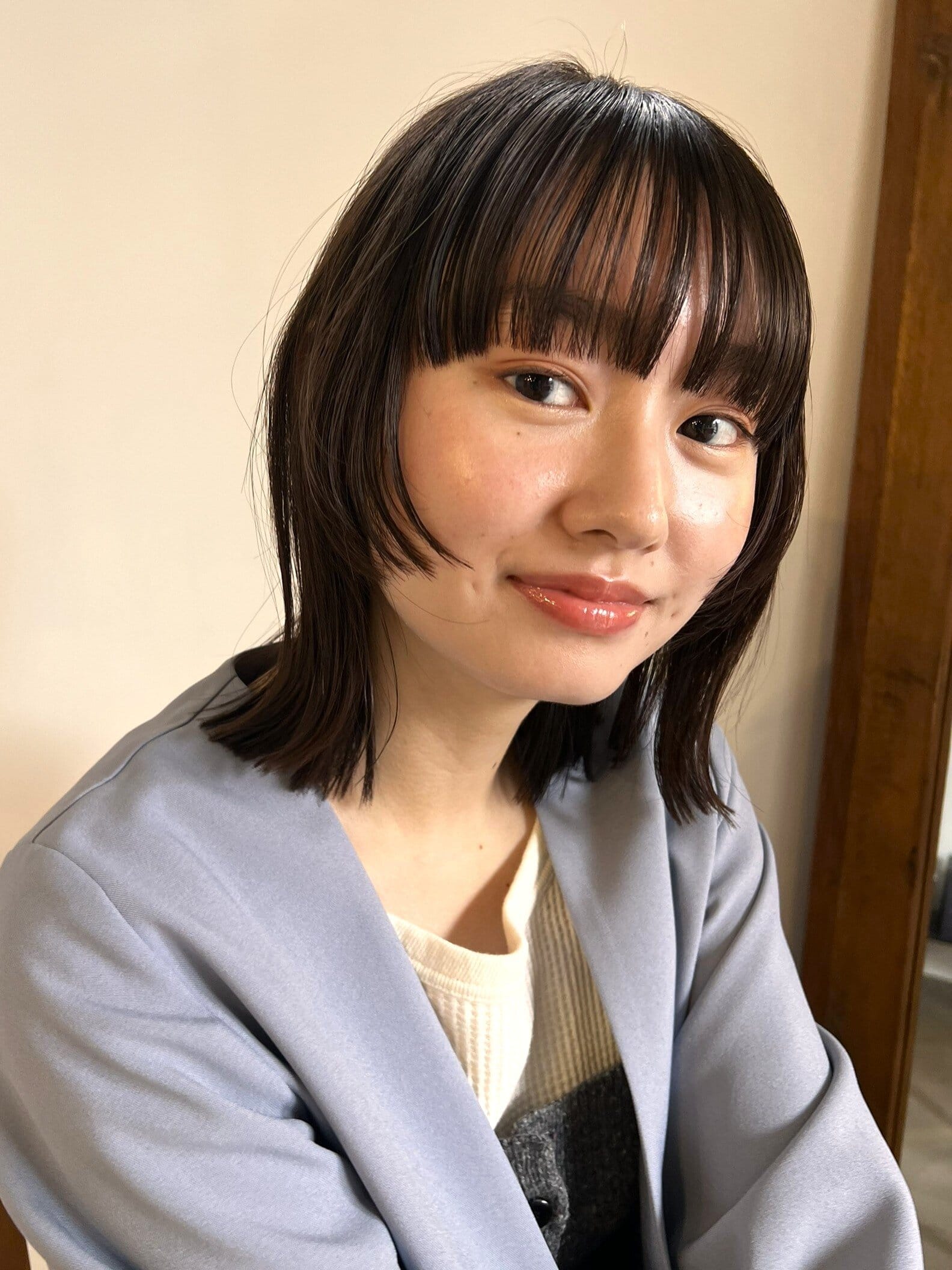 30代ヘアスタイル、ミディアム、SOIE omotesando