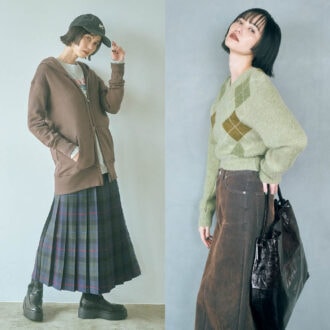 【30代のおしゃれ】旬の【ブラウン】はアーガイル＆チェックとの相性抜群！