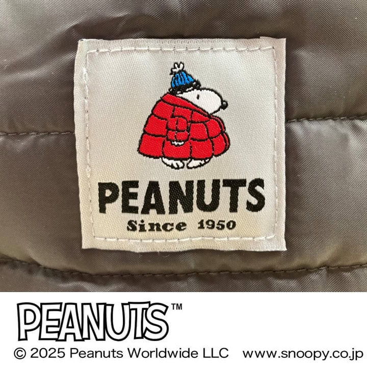 SNOOPY ふわふわ2WAYキルティングバッグ