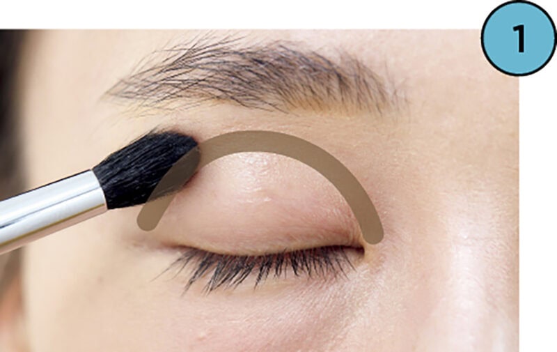 【1】アイホールキワに影作り