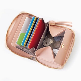 ボックス型の見やすい小銭入れ