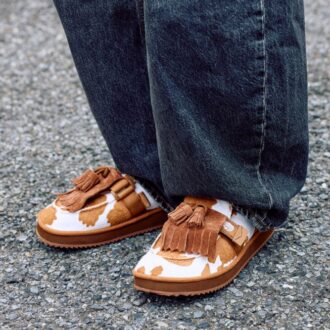 SHAKA「MOC MULE TASSEL COWHAIE」￥18,000＋税