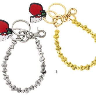 3.リボンビーズハンドルストラップ［H14.5×W6］各¥6,490（すべてスピック&スパン／スピック＆スパン ルミネ有楽町店）※2026年1月上旬から中旬発売予定