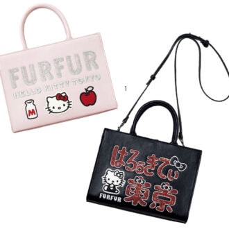 1.スクエアバッグ［H17.5×W24×D9］各¥17,600（すべてファーファー／ファーファー ルミネ新宿2店）※12月上旬発売予定