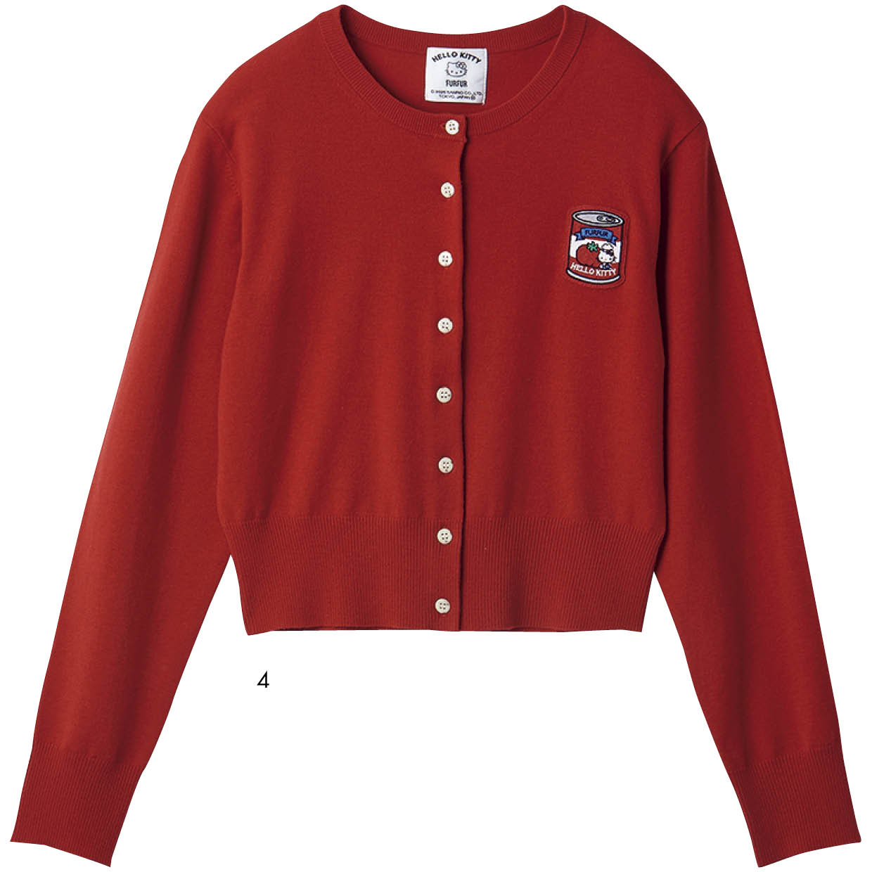 4.カーディガン¥19,800（すべてファーファー／ファーファー ルミネ新宿2店）※12月上旬発売予定