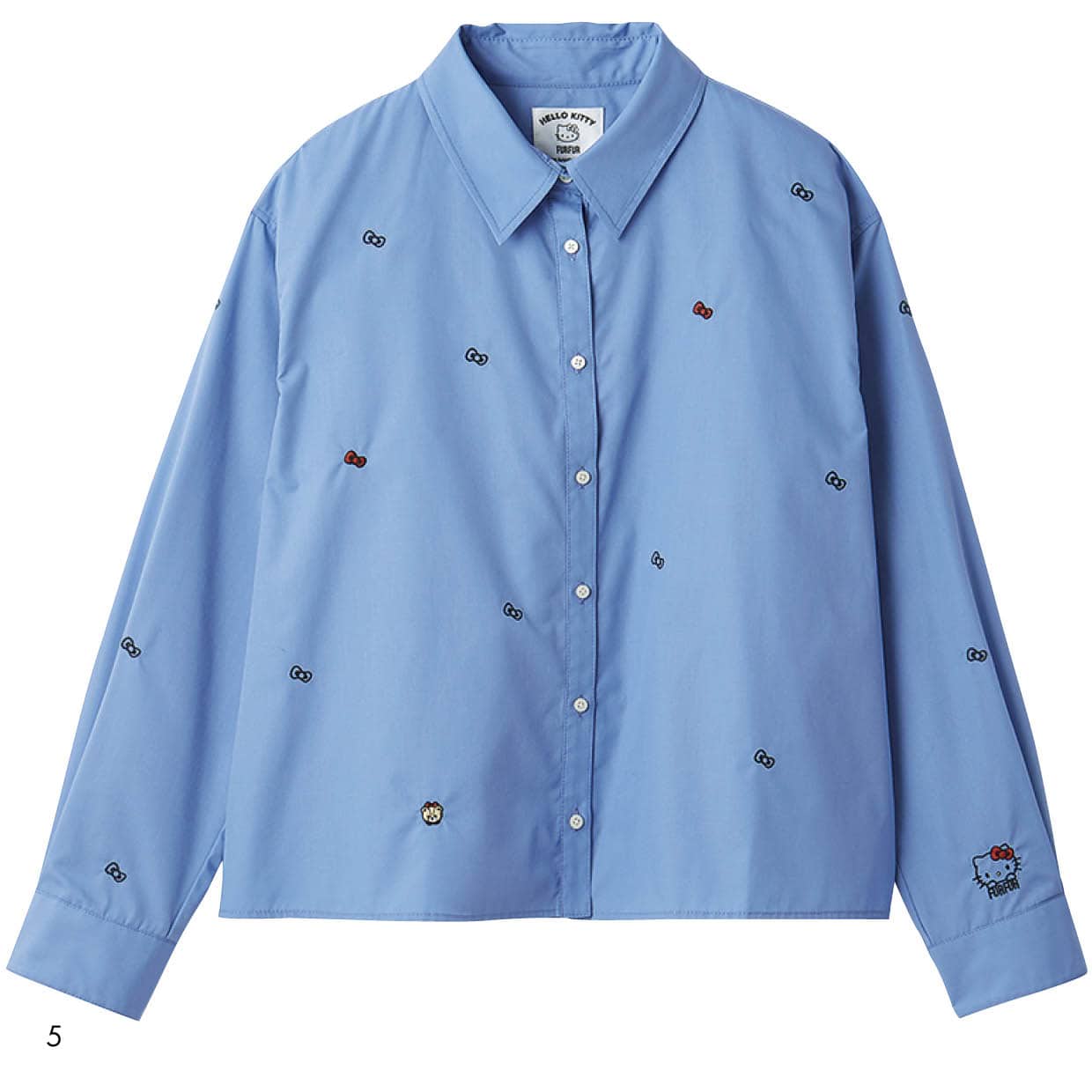 5.シャツ¥25,300（すべてファーファー／ファーファー ルミネ新宿2店）※12月上旬発売予定