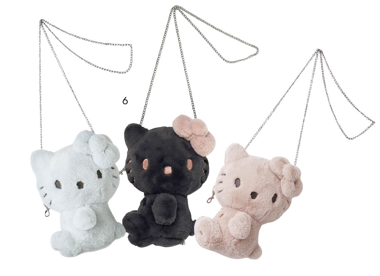 6.ぬいぐるみショルダーバッグ［H23×W19×D14］各¥18,700（すべてファーファー／ファーファー ルミネ新宿2店）※12月上旬発売予定
