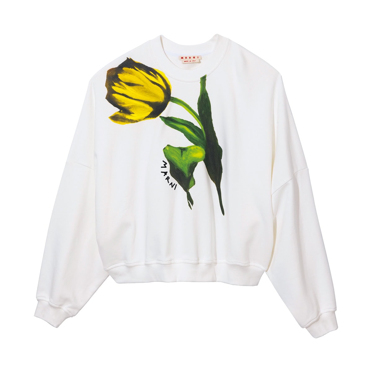 アーティストのSlawn＆Soldierとのコラボ。（マルニ／マルニ ジャパン クライアントサービス）