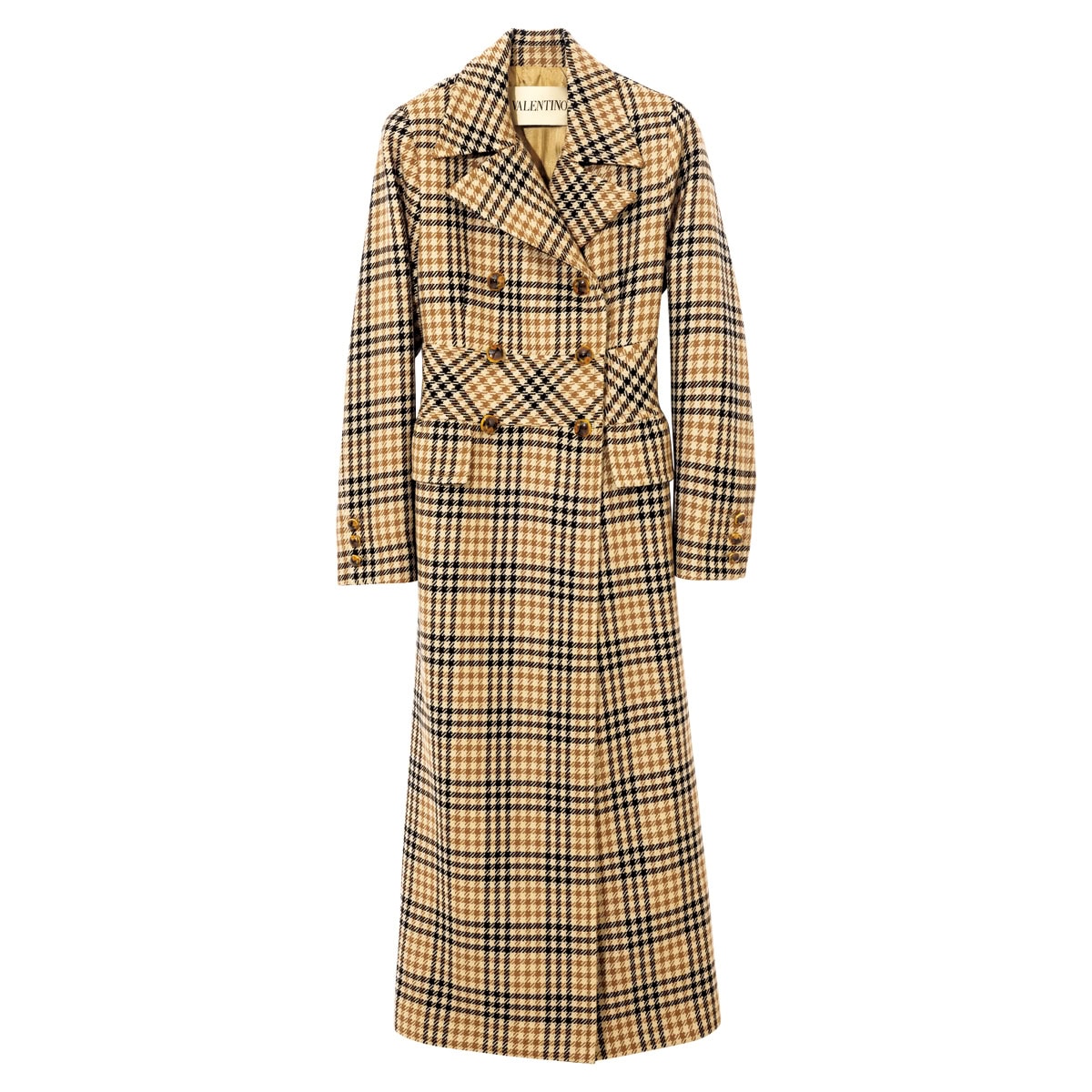 仕立ての美しいコート。（ヴァレンティノ／ヴァレンティノ インフォメーションデスク）
