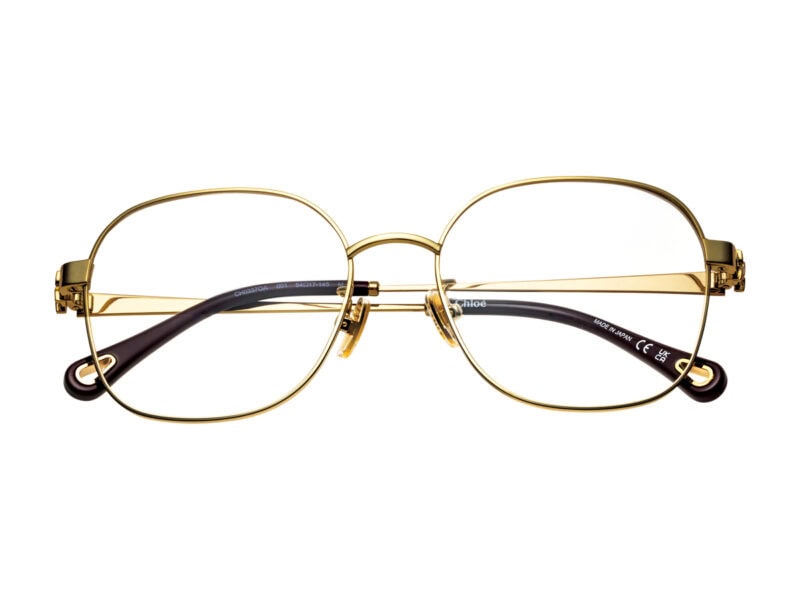 ジャパンメイドのアイウエア。（クロエ／ケリング アイウエア ジャパン カスタマーサービス）