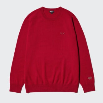 カシミヤクルーネックセーター￥12,900