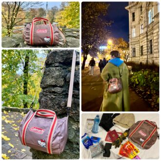 【付録レビュー】ボストン型ポシェットが"旅先で大活躍"した理由！インレッド12月号増刊・コールマン×ハローキティ付録