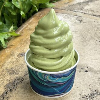 抹茶プレミアムソフトクリーム