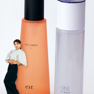 1. ONE BY KOSÉ／セラムヴェール ローション、2. est／エスト ザ ローション EX T