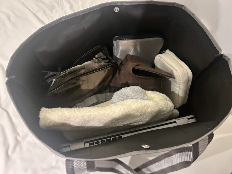 InRed12月号付録 コールマン×ハローキティ 大容量トートバッグ