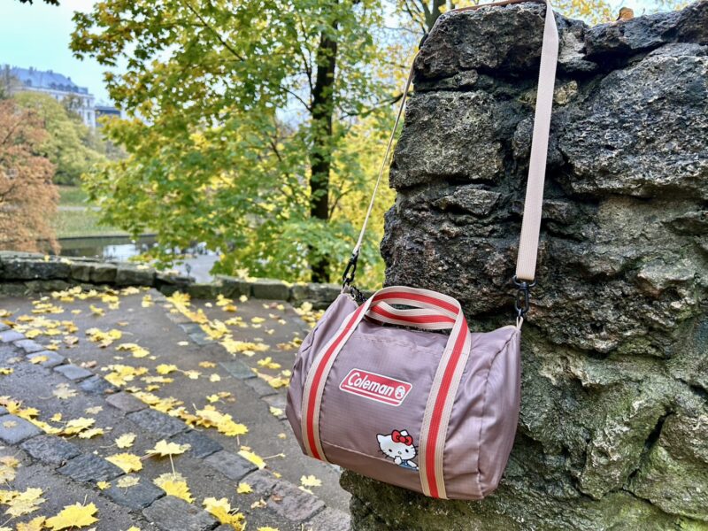 InRed12月号増刊付録 コールマン×ハローキティ ボストン型ポシェット