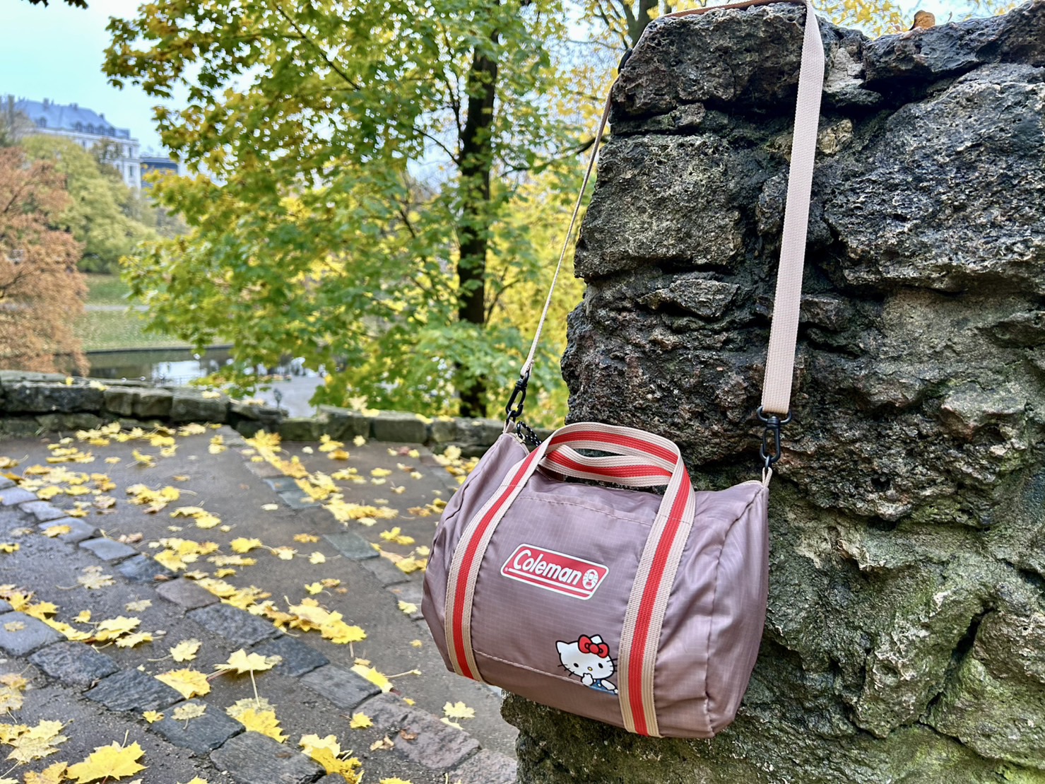 InRed12月号増刊付録　コールマン×ハローキティ　ボストン型ポシェット