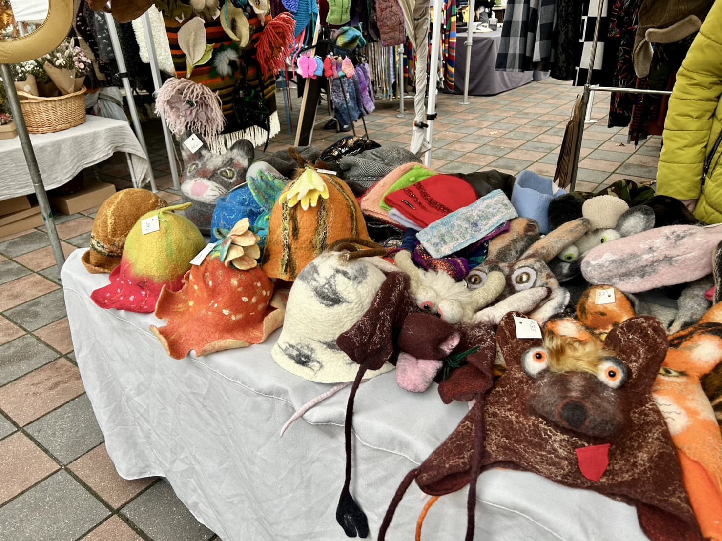 ラトビア・カルンツィエマ・マーケット　サウナハット