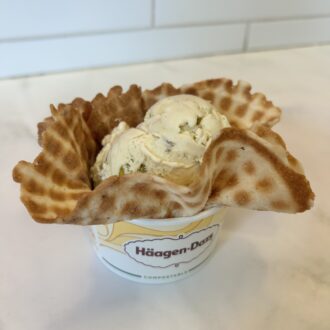 ピスタチオのアイスクリーム