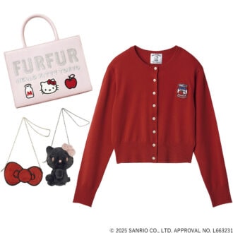 【ハローキティ×FURFUR】絶対GETすべきアイテム速報！30代が大人可愛く纏える♡