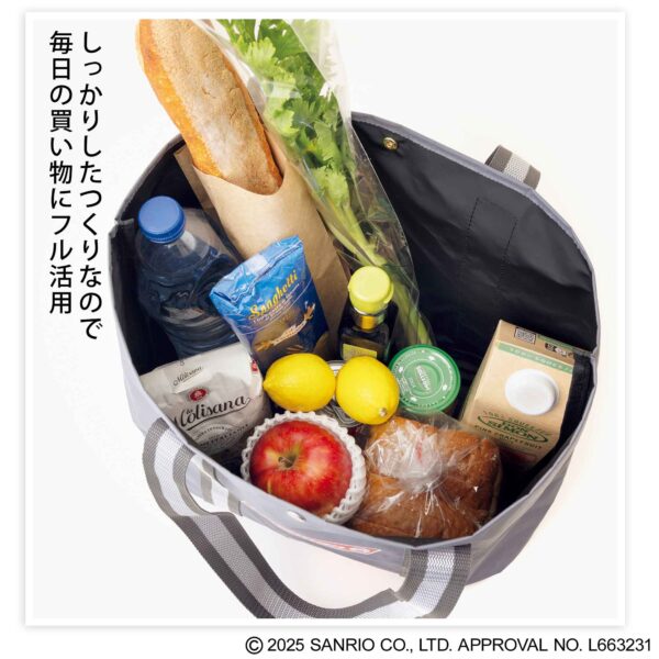 InRed 2025年12月号 付録【コールマン×ハローキティ
たっぷり入る!長い持ち手で肩がけできる!
大容量トートバッグ】 しっかりしたつくりなので毎日の買い物にフル活用