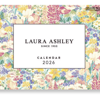 InRed 2026年 1月・2月合併号 【付録2】ローラ アシュレイ 2026年カレンダー（表紙）