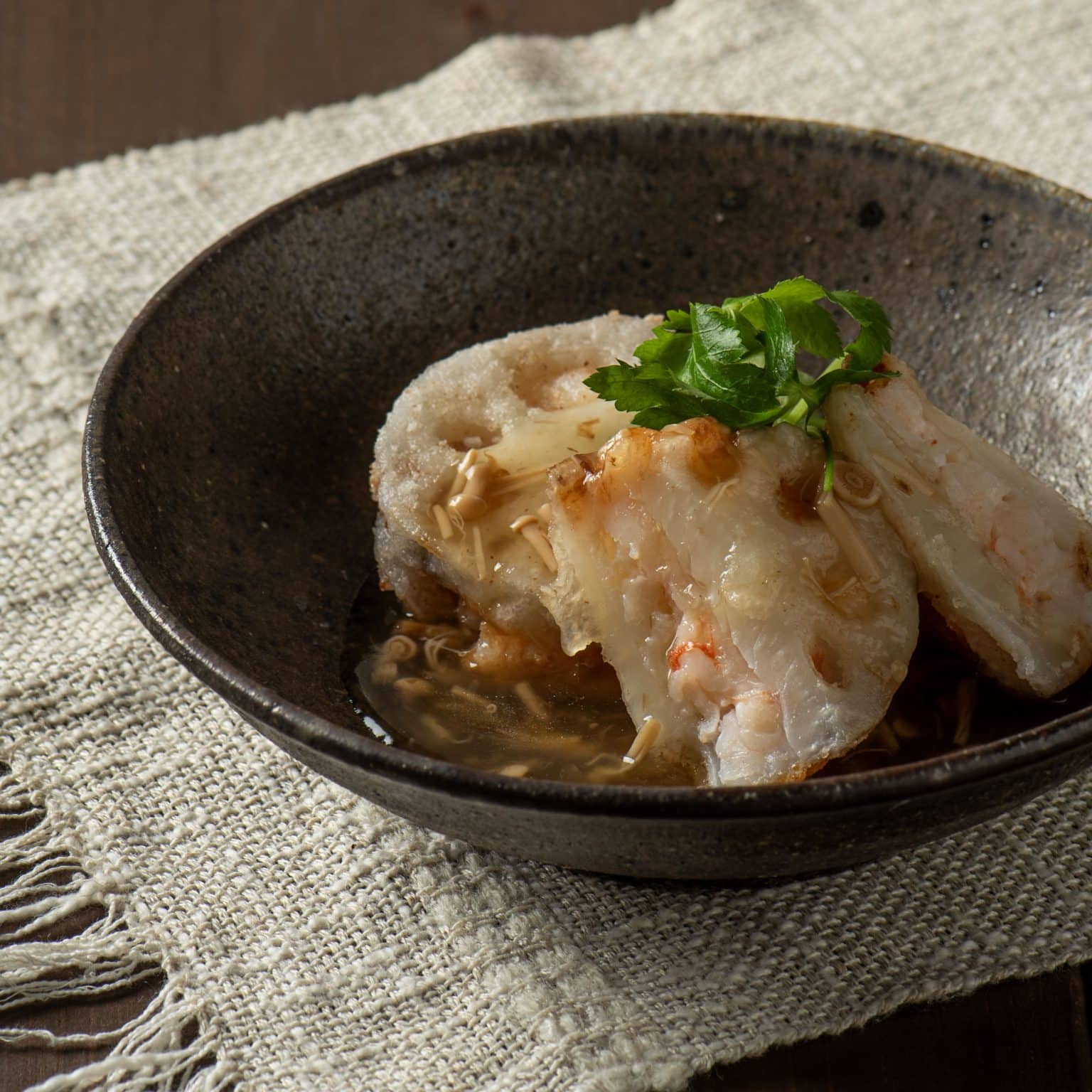 「かつおなめ茸」調理例