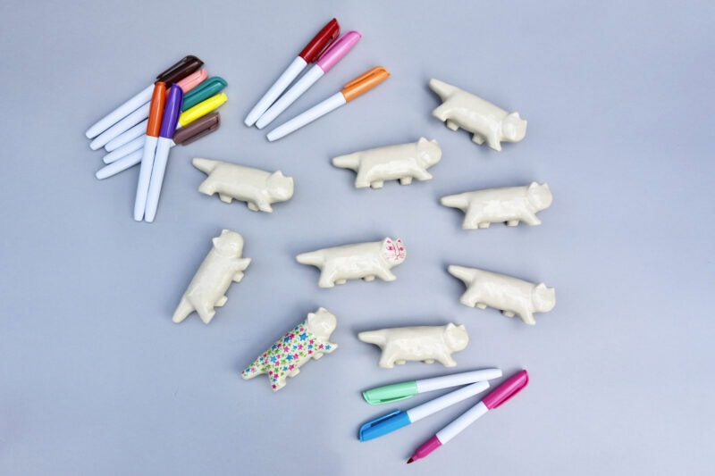 にっぽんのリサ猫 模様つけ