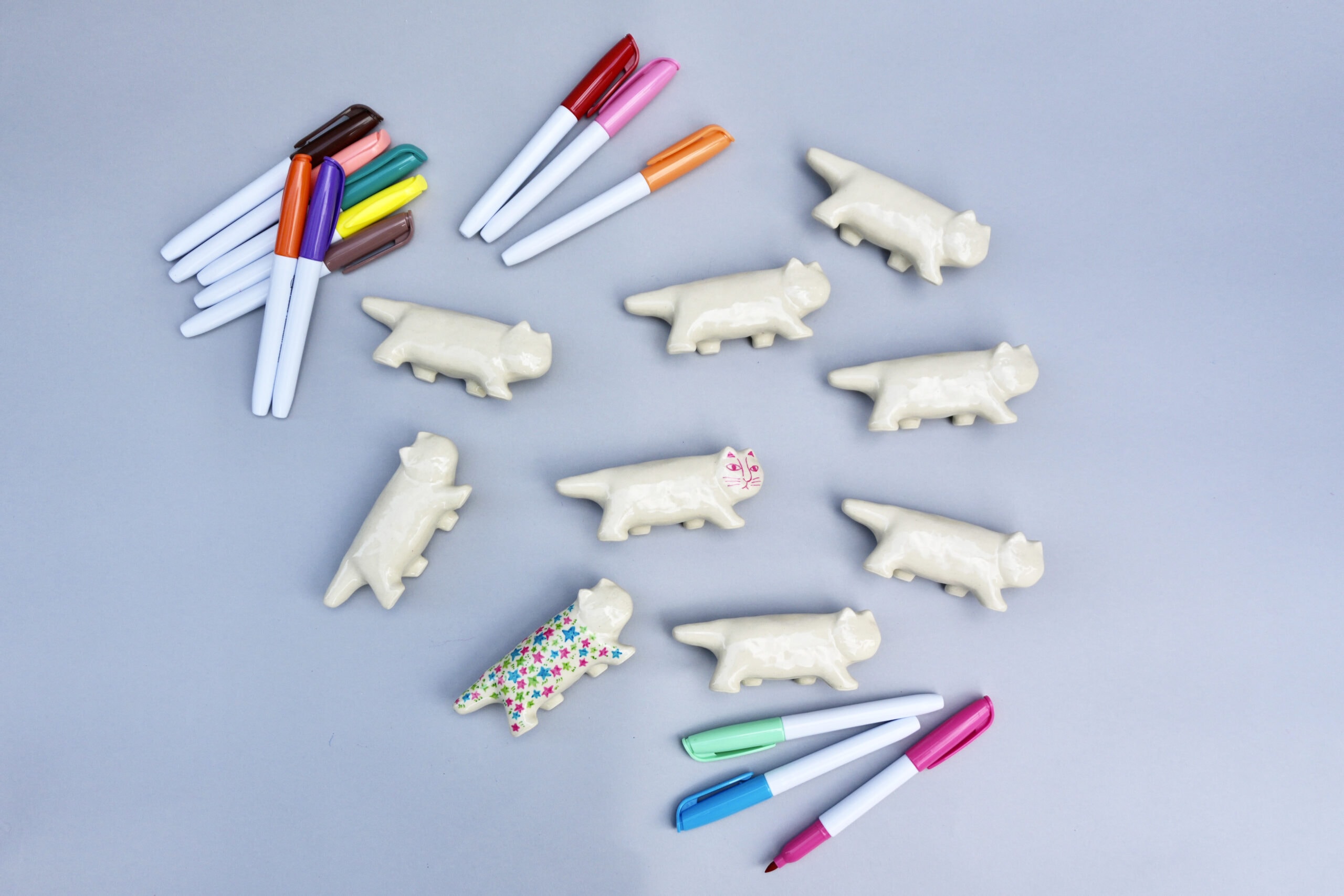 にっぽんのリサ猫 模様つけ