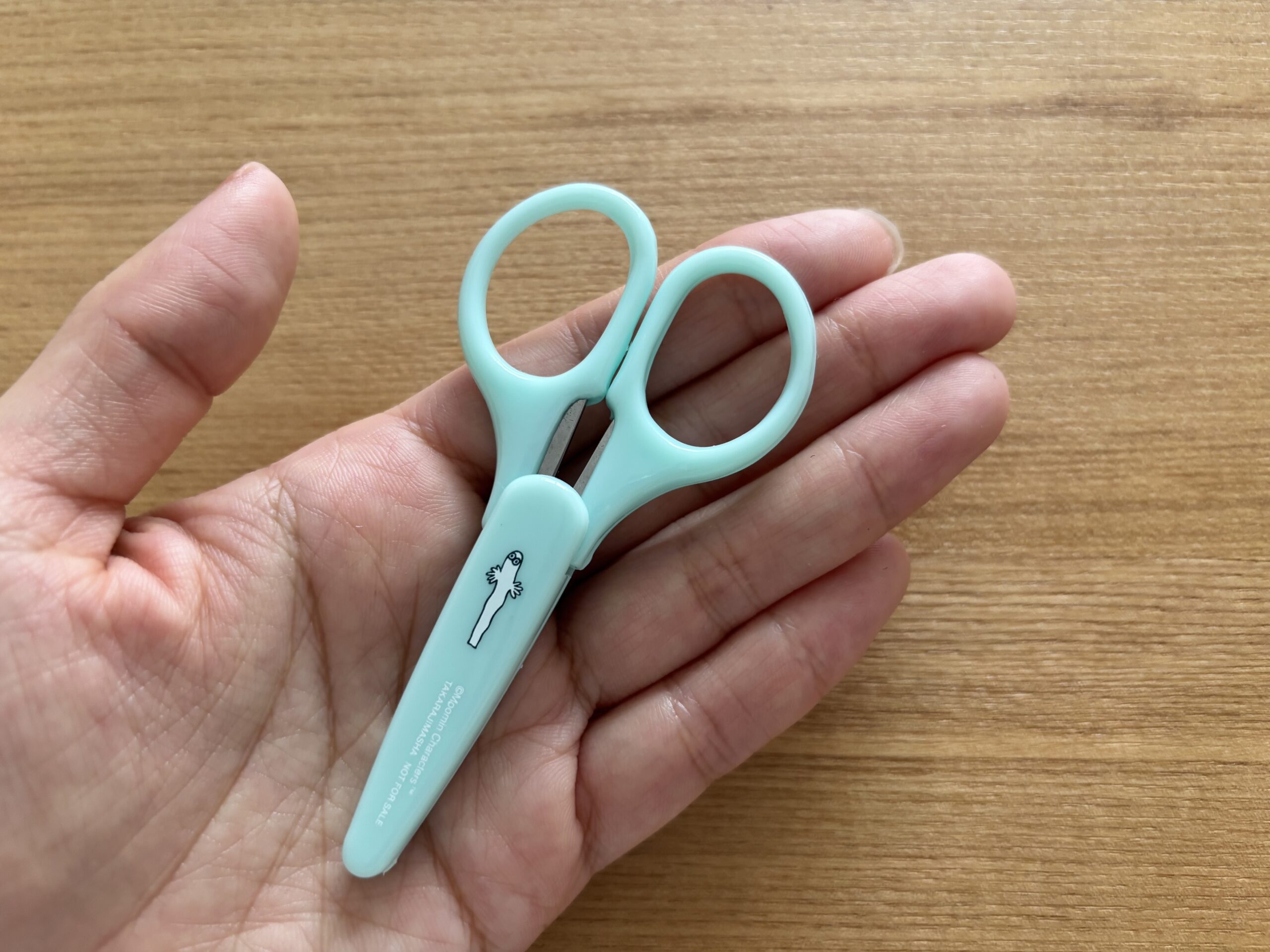 InRed（インレッド）1月・2月合併号付録　ムーミン ミニミニ文具セット　4.はさみ