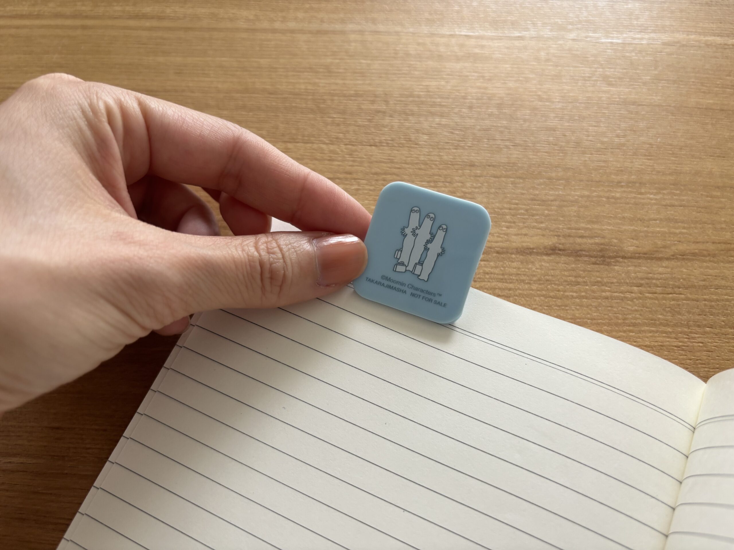 InRed（インレッド）1月・2月合併号付録　ムーミン ミニミニ文具セット　6.クリップ