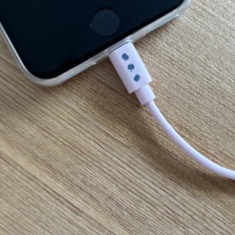 InRed(インレッド)1月・2月合併号付録 ムーミン ミニミニ文具セット 7.USBケーブル