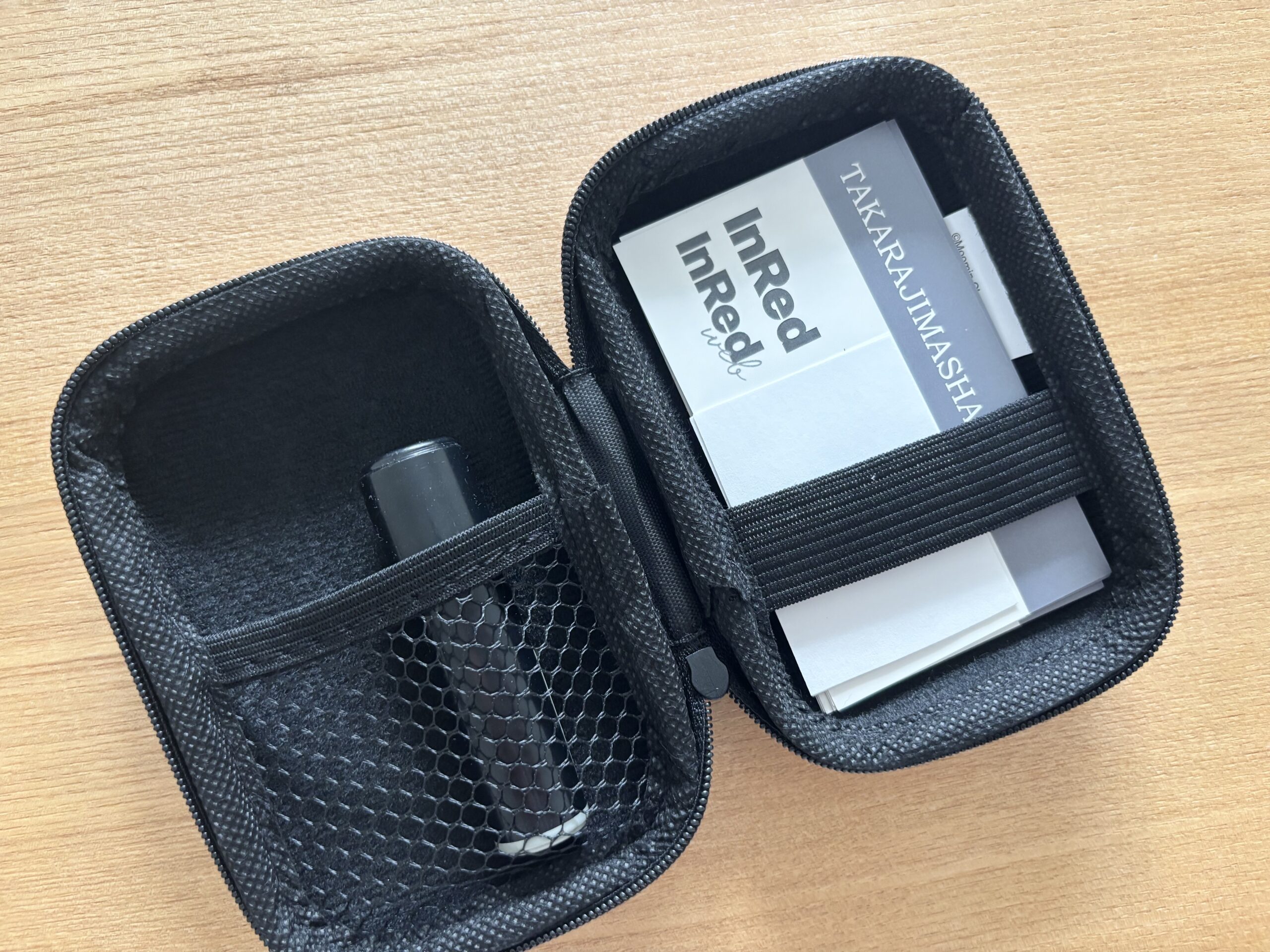 InRed（インレッド）1月・2月合併号付録　ムーミン ミニミニ文具セット　ケースの使い方アレンジ