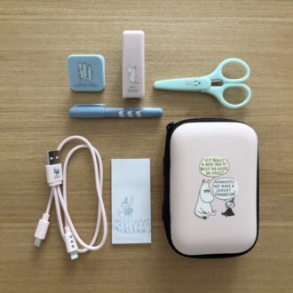 【速報レビュー】InRed（インレッド）12/5発売 1・2月合併号付録｜ムーミンのミニミニ文具セットを開封！サイズ感や使い勝手も解説