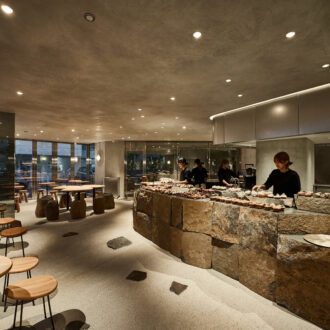 アマムダコタン カフェアンドベイク内観