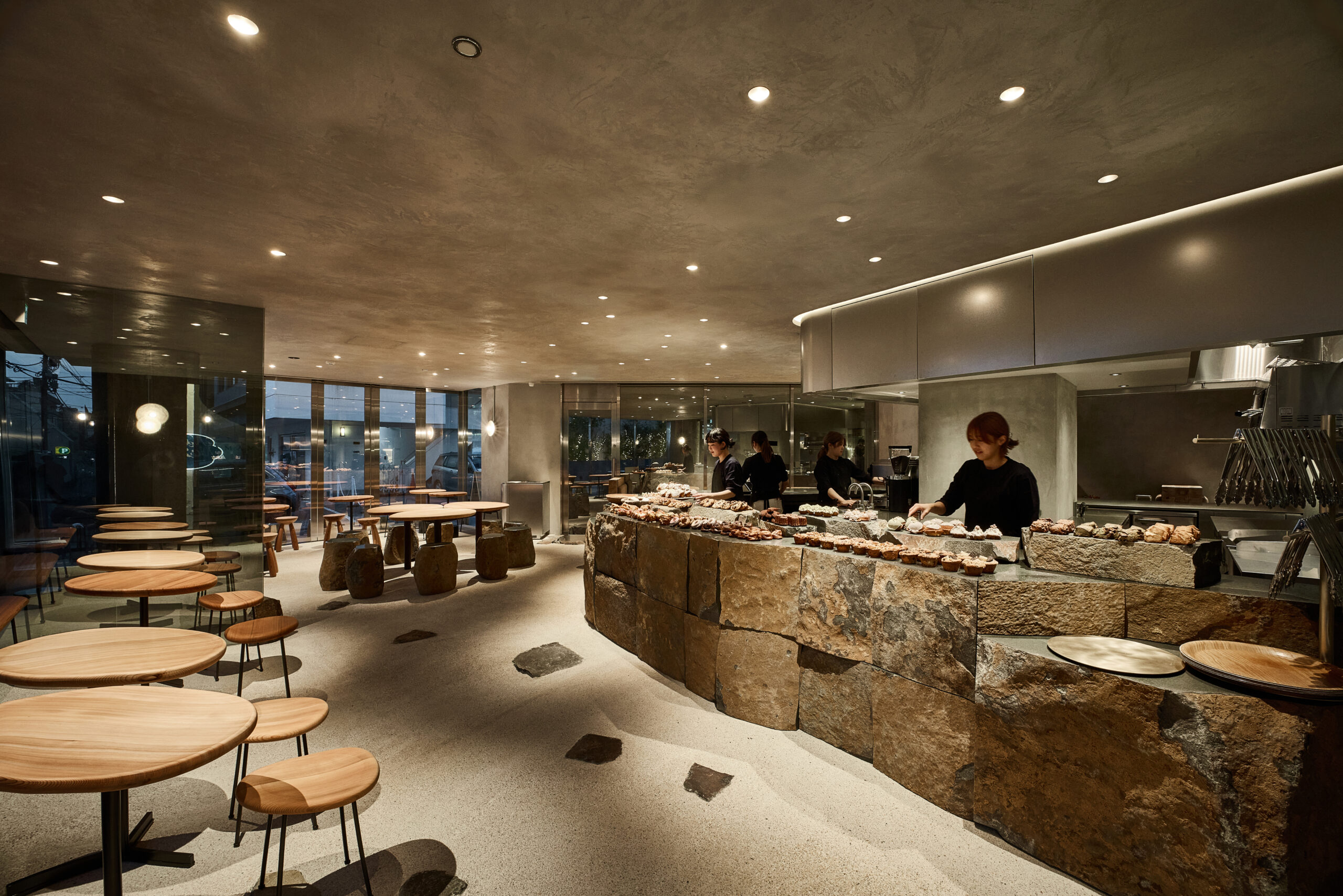 アマムダコタン カフェアンドベイク内観