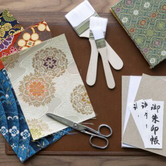 【星のや富士】御朱印帳づくり