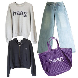 【ソウルfashion】デニムやスウェット…シンプルカジュアル派がアガる〈ASSORTD A〉