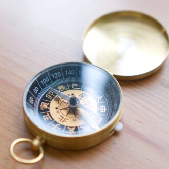 一陽来復守　恵方を見るYORAI for 一陽来復オリジナルの方位磁石